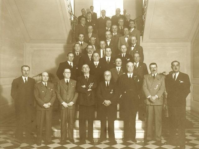Comisión Directiva de las primeras décadas
