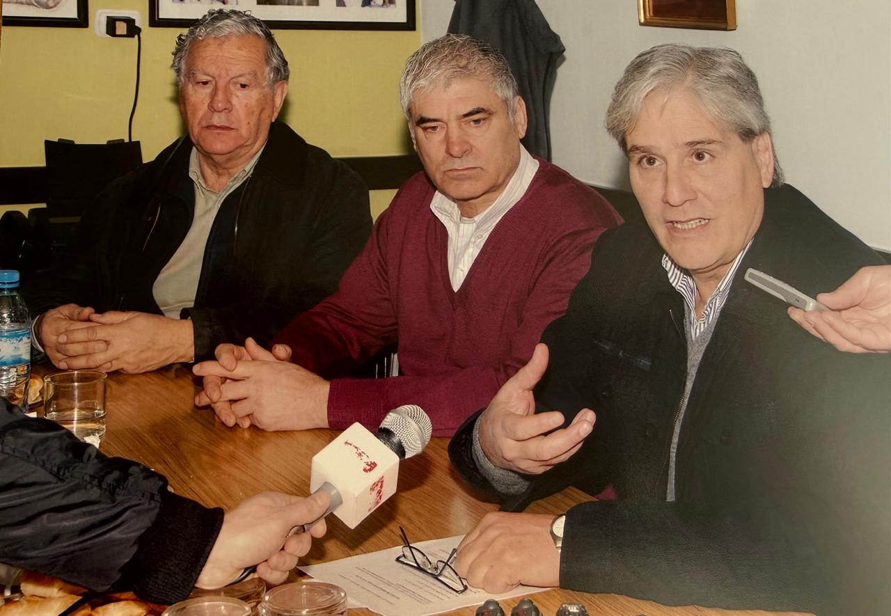 Rueda de prensa con autoridades